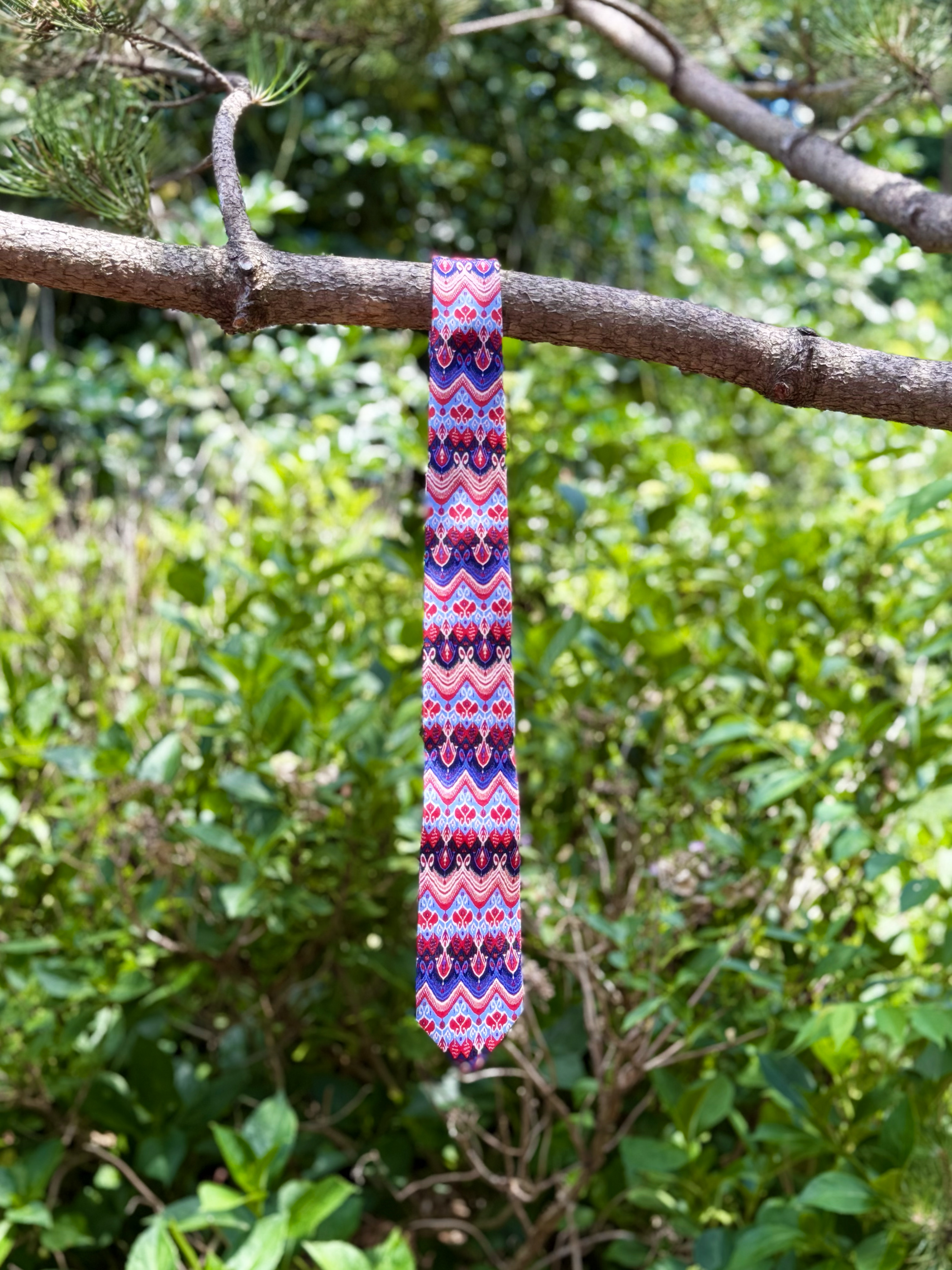 Red Ikat, No. 01.I