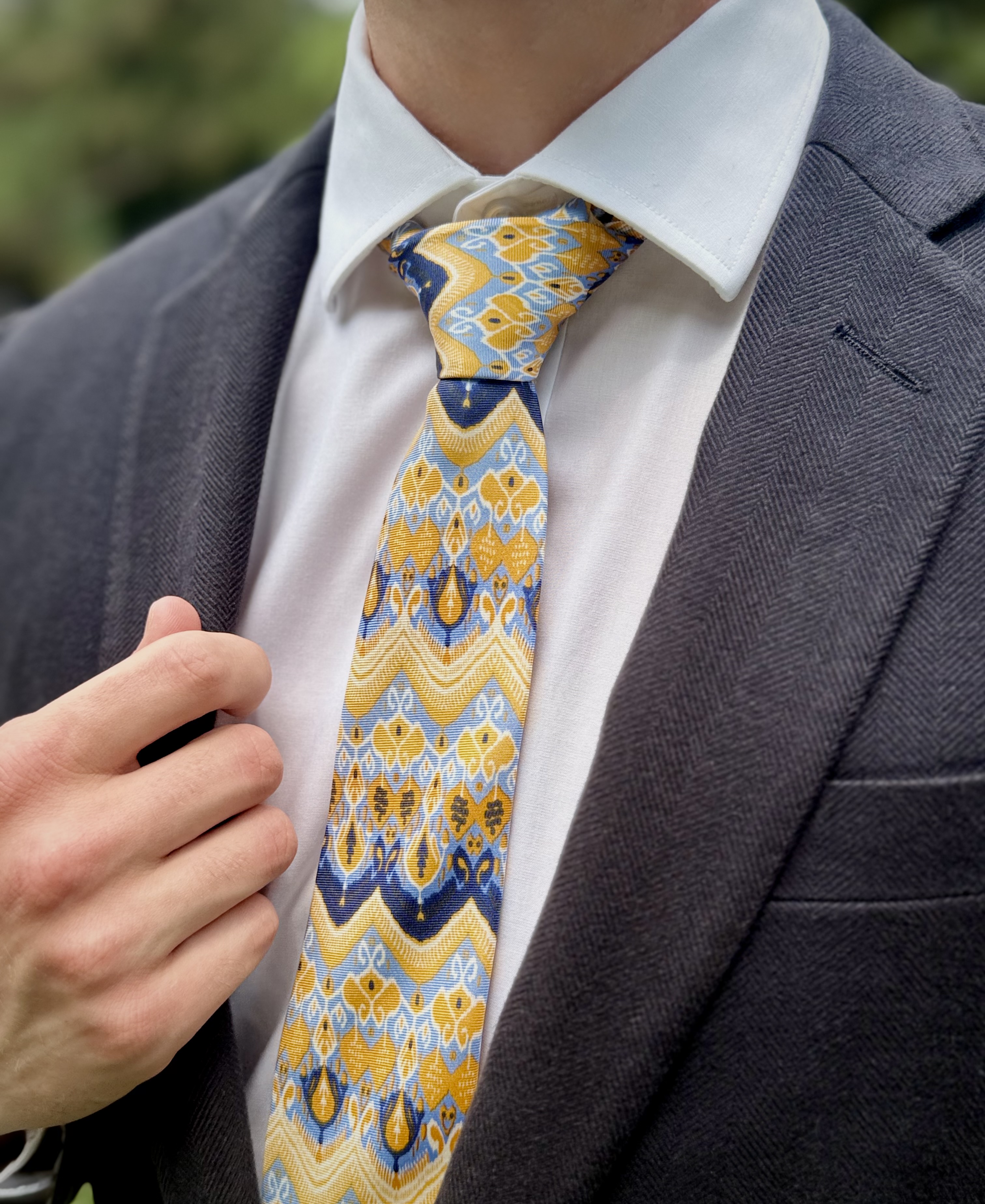 Yellow Ikat — Studio